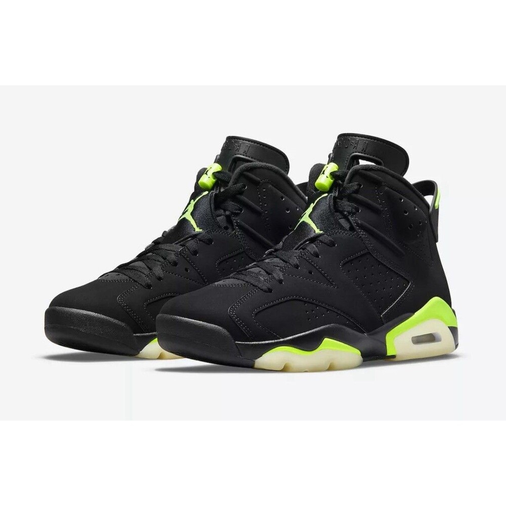 Size 9.5 - Jordan 6 Retro Electric Green 2021